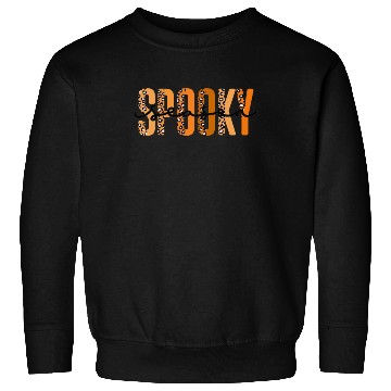 Discover Spooky Season Halloween Leopard Sweatshirts
