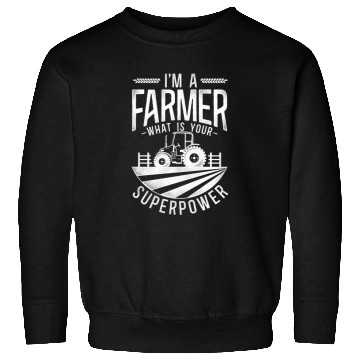 Discover Farming Farmer Tractor Vintage I'm Sweatshirts