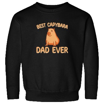 Discover Best Capybara Dad Ever Sweatshirts