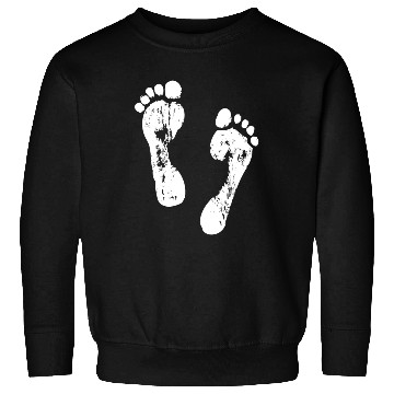 Discover Footprints In The Sand Sweatshirts