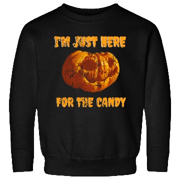 Discover I'M JUST HERE FOR THE CANDY OLD PUMPKIN DRAWING Sweatshirts