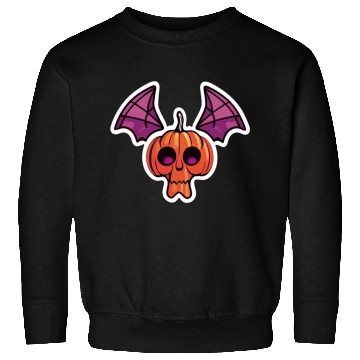Discover Bat Pumpkin Halloween Sweatshirts