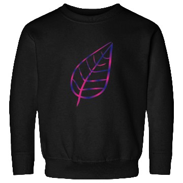 Discover Leaf icon nature pink Sweatshirts