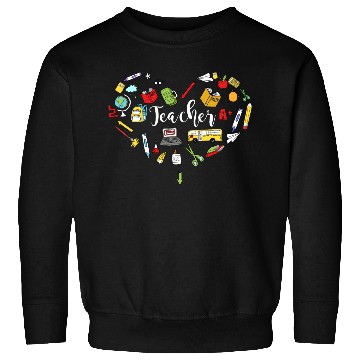 Discover Inspirational Teacher Beautiful School Learning Sweatshirts