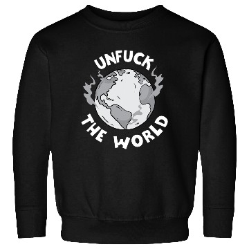 Discover Unfuck The World Save The Elephants Earth Day Sweatshirts
