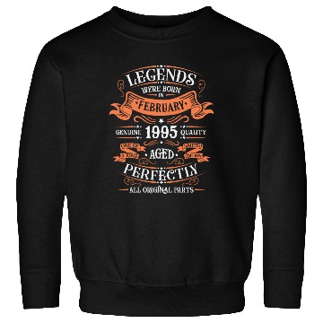 Discover February 1995| February 1995 anniversary 1995 Sweatshirts