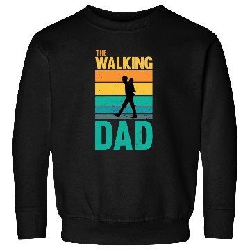 Discover The Walking Dad Retro Sweatshirts