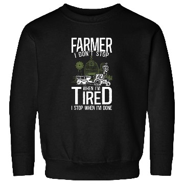 Discover Farming Farmer Tractor Vintage Sweatshirts