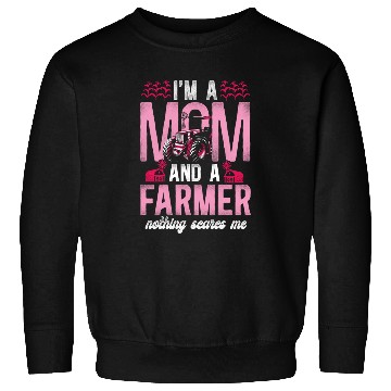 Discover Farming Farmer Mom Mother Tractor Sweatshirts