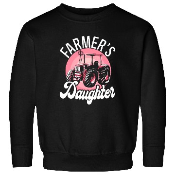 Discover Farming Farmer Daughter Tractor Sweatshirts