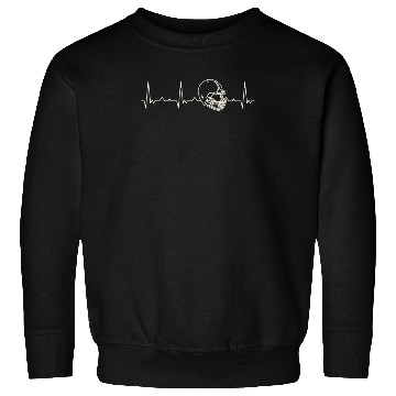 Discover American Football Helmet Cool. Heart. Love. EKG. Sweatshirts