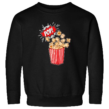 Discover Retro Movie Popcorn Lover Sweatshirts