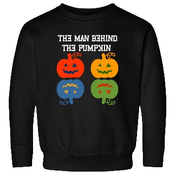Discover Halloween Pregnancy Man Pumpkin Sweatshirts Funny Part