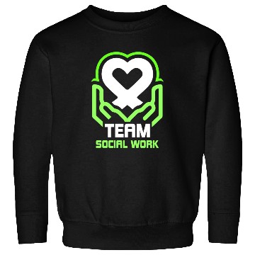 Discover Team Social Work Worker Job Graduation Sweatshirts