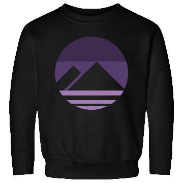 Discover Purple Mountain Aesthetic Nature Grunge Sweatshirts