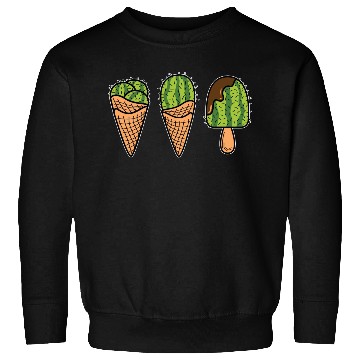 Discover Cactus Ice Cream Sweet tooth Gift Sweatshirts