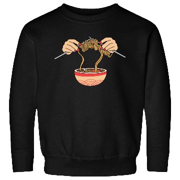 Discover Noodle Knitting Japanese Gift Sweatshirts