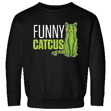 Discover Funny Catcus Cat Mom Gift Sweatshirts