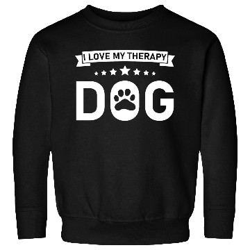 Discover I love my Therapy Dog Sweatshirts