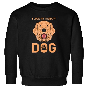 Discover I love my Therapy Dog Sweatshirts