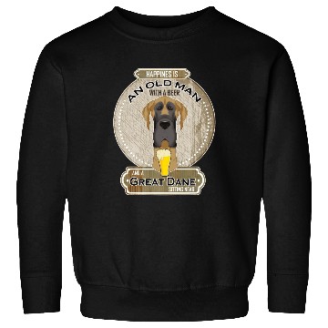 Discover Great Dane Dad Beer Lover Sweatshirts