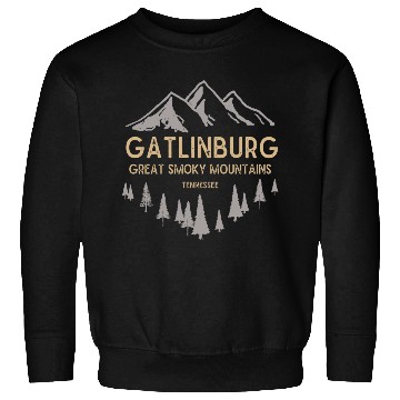 Discover Gatlinburg Tennessee Great Smoky Mountains Vintage Sweatshirts