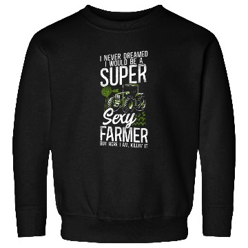 Discover Farming Farmer Tractor Vintage I Sweatshirts