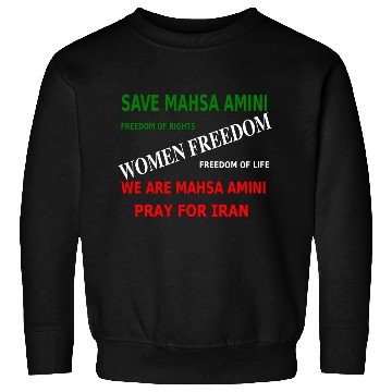Discover Save Mahsa Amini | Freedom Sweatshirts