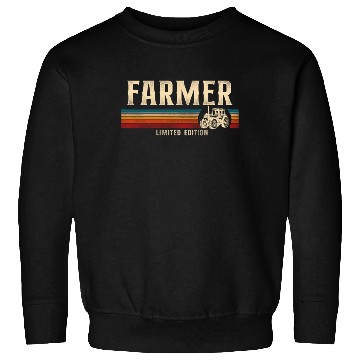 Discover Farming Farmer Retro Tractor Sweatshirts