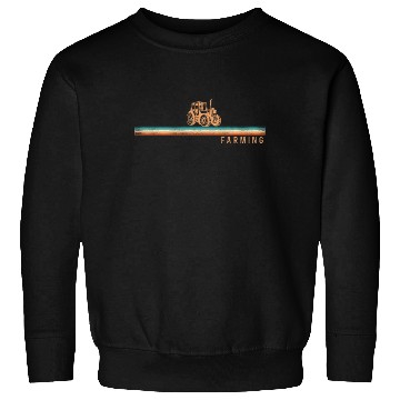Discover Farming Farmer Retro Tractor Sweatshirts