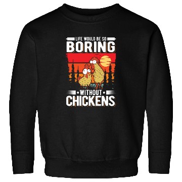 Discover Chickens Gift Farmer Chicken Coop Sweatshirts