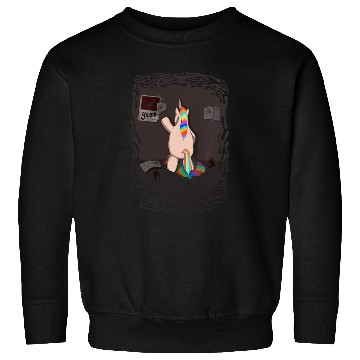 Discover Unicorn taking a leak Sweatshirts