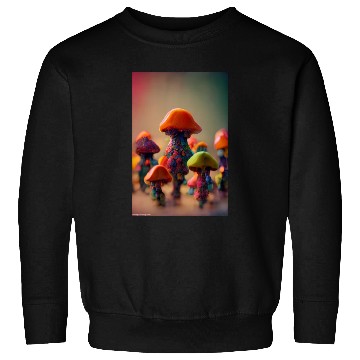 Discover Whimsical Mushroom Men Sweatshirts