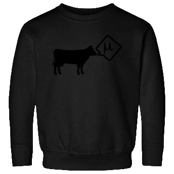 Discover Scientific Cow Goes Mu Sweatshirts