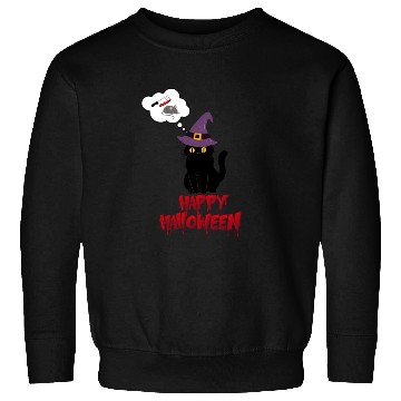 Discover HALLOWEEN MURDER CAT Sweatshirts