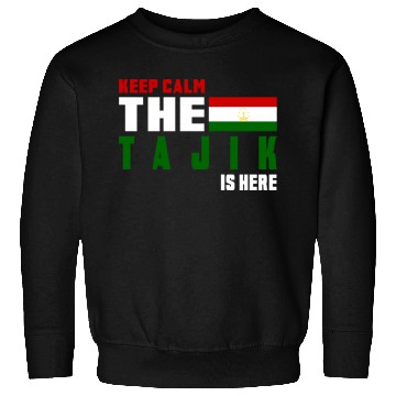 Discover Keep Calm Tajikistan flag design Sweatshirts