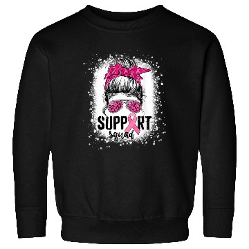Discover Wear It Pink ,Support Squad, Breast Cancer Support Sweatshirts
