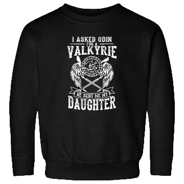 Discover Asked For Valkyrie Viking Odin Thor Valhalla Sweatshirts