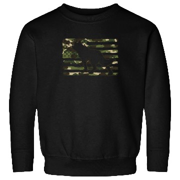 Discover Coyote Hunting Camo American Flag Sweatshirts