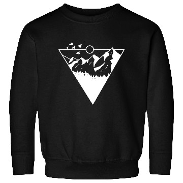 Discover Bird and mountain retro vintage sunset Sweatshirts