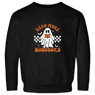 Discover Cute Booooks Ghost Read More Books Funny Teacher Sweatshirts