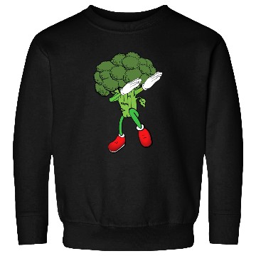 Discover Cute Funny Dancing Broccoli Veggie Lover Sweatshirts