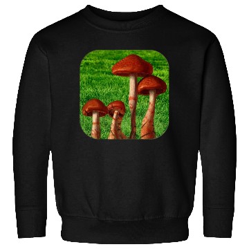 Discover Natural mushroom Sweatshirts