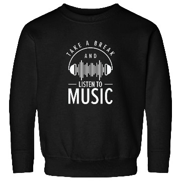 Discover Serenity Music Lover Relaxing Break Inspirational Sweatshirts