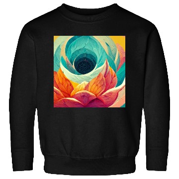 Discover Colorful mandala flower version 6 Sweatshirts