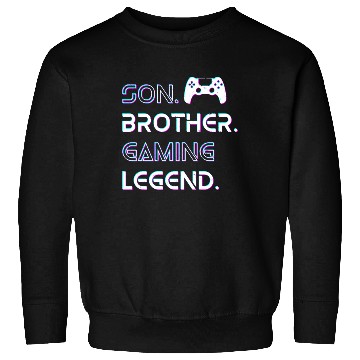 Discover Son Brother Gaming Legend Boy Gamer Gift Sweatshirts