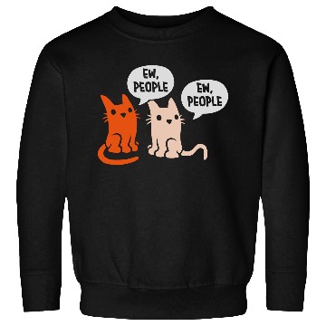Discover comic cats ew people Sweatshirts