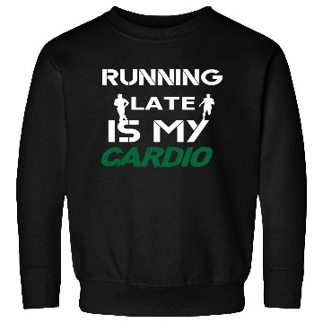 Discover Running Lover Quote Cardio Exercise Sweatshirts