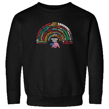 Discover US National Parks, National Park, Denali, Redwood Sweatshirts
