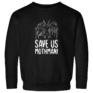 Discover Halloween Mothman Mythical Line Art Beast Monster Sweatshirts